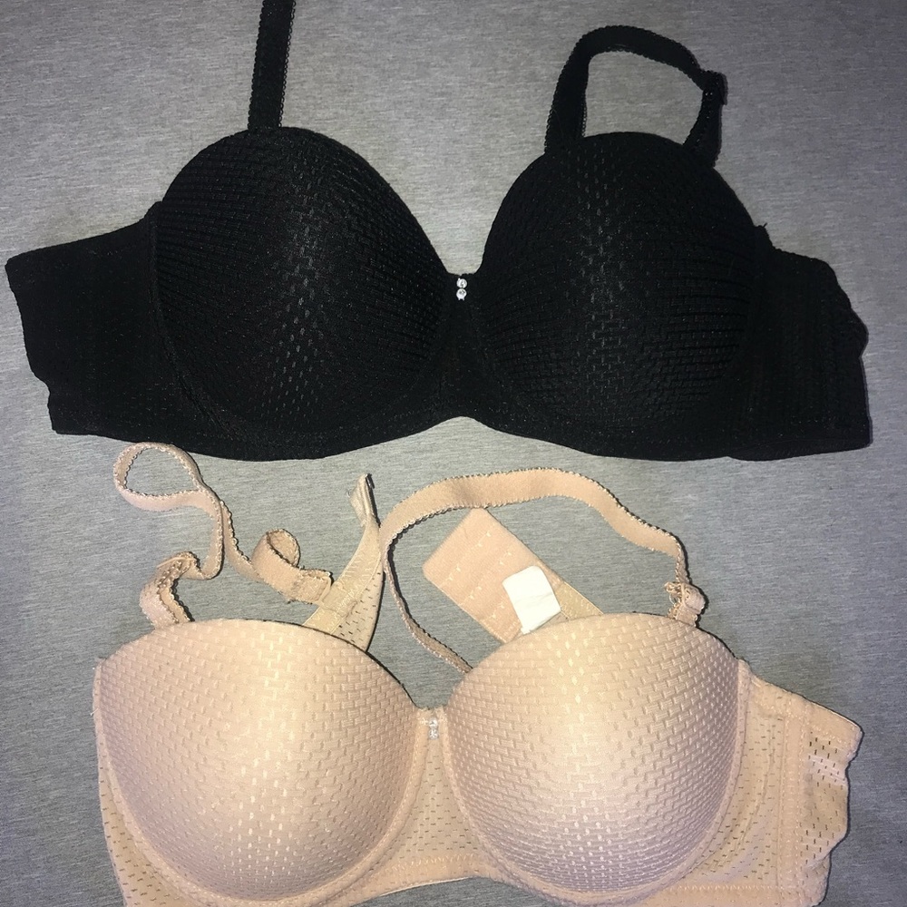 2pack Solid Underwire Bra set